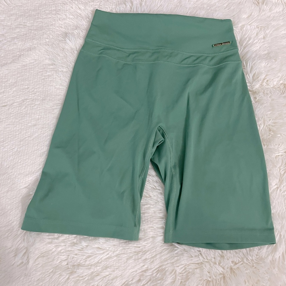 Gymshark x Whitney Simmons Green Cycling Shorts